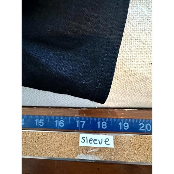 Sandro Black Button-Up Women's Top - Picture 8 of 15